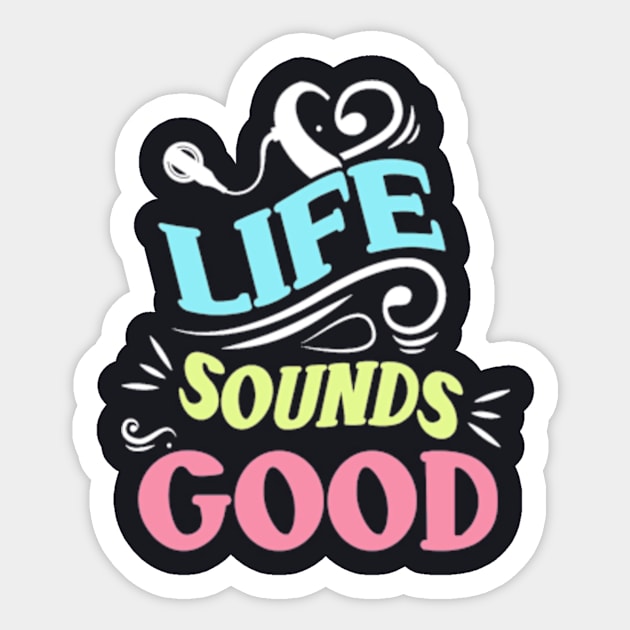 Cochlear Implant Awareness Life Sounds Good Sticker by Daysy1